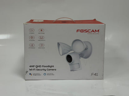 Foscam F41 – Caméra Extérieure Wi-Fi avec Projecteurs