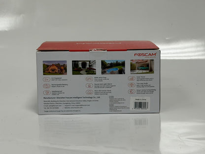 Foscam BP4 – Caméra Extérieure Wi-Fi sur Batterie