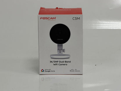 Foscam C5M – Caméra Intérieure Wi-Fi – White