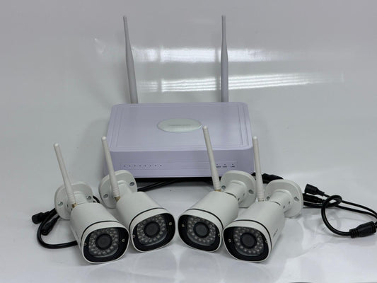 Kit vidéosurveillance Wi-Fi 4 caméras – Foscam FN8108W-B4-1T – 1 TB HDD
