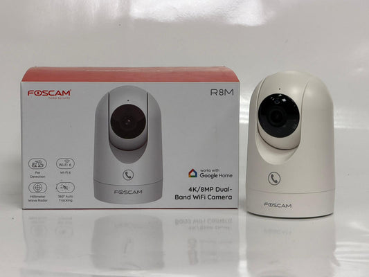 Foscam R8M – Caméra Intérieure Wi-Fi – White
