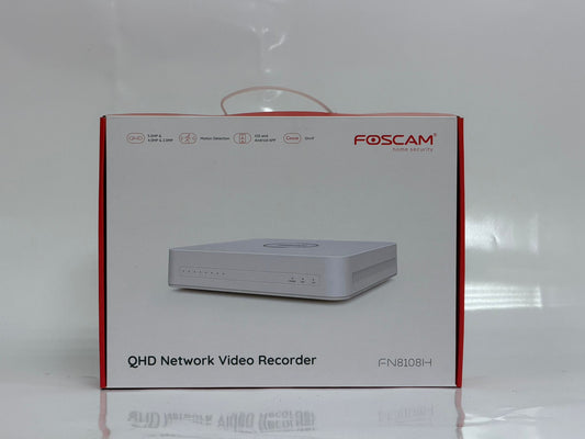Foscam FN8108H – Enregistreur Vidéo Réseau 8 canaux PoE