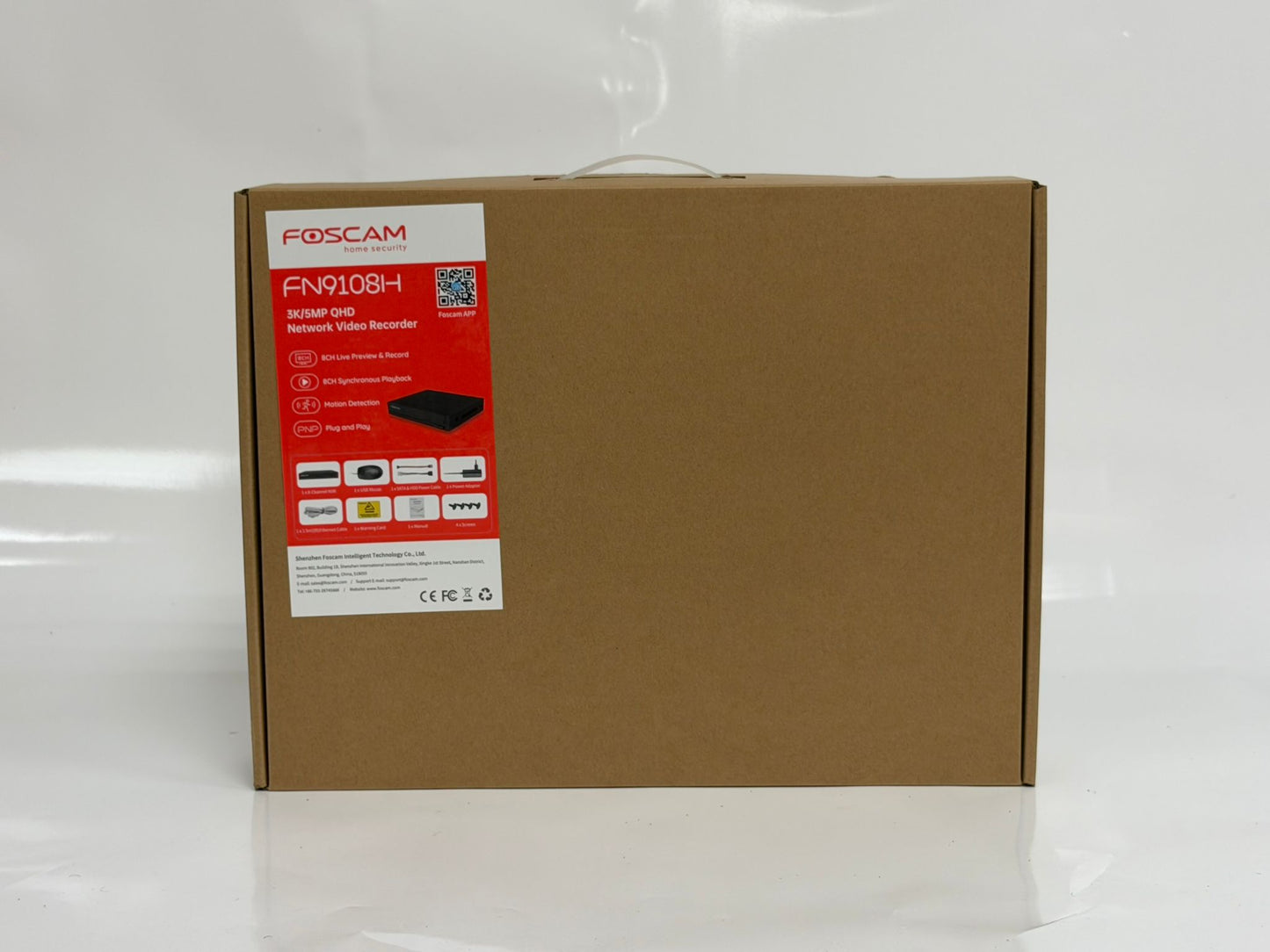 Foscam FN9108H – Enregistreur Vidéo Réseau (NVR) 8 canaux 5MP