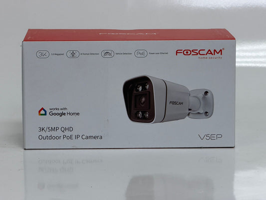 Foscam V5EP – Caméra Extérieure PoE – White