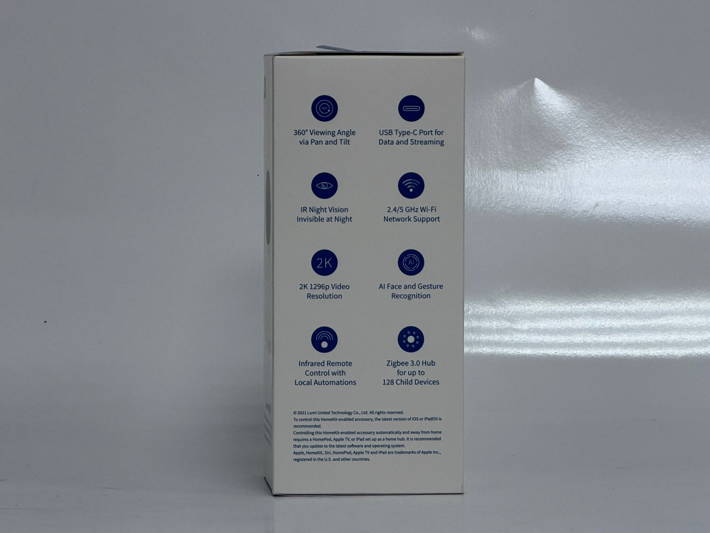 Caméra Aqara Hub G3 Intérieure – IA, Zigbee Hub, WiFi, Vision 2K