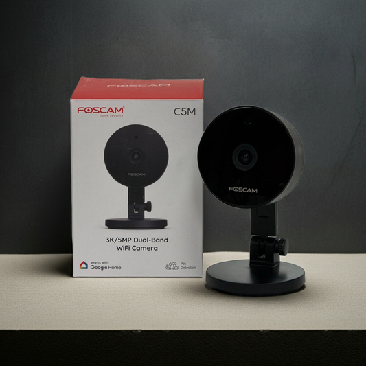 Foscam C5M – Caméra Intérieure Wi-Fi – Black